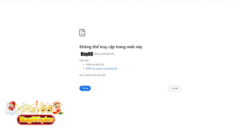 Không truy cập được Hay88